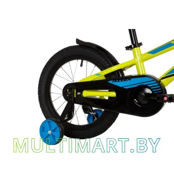 Детский велосипед Novatrack Dodger 165ADODGER.GN22 (зеленый, 2022) картинка 4